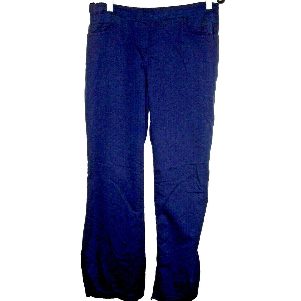 Womens Grey's Anatomy Navy Poly/Rayon Scrub Pants sz Med(30x30)